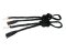Rênes western tissées tressées - black-western