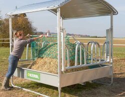 KERBL Rahmen für Raufennetz (oh. Befestigungen)