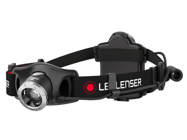 LED LENSER Stirnlampe H7R-2 mit Rücklicht wiederaufladbar starke 300 Lumen max.