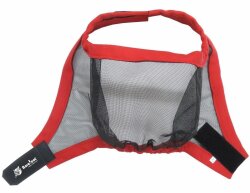BAREFOOT masque anti-mouches rouge poney