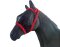 BAREFOOT masque anti-mouches rouge poney