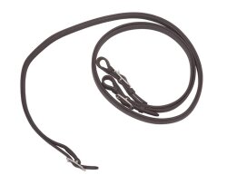 Rênes BAREFOOT en cuir de vachette nubuck noir ou marron