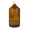 Bouteille en verre brun-1 L