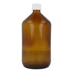 Bouteilles en verre ambré