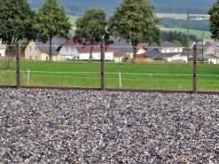 Poteau rond en plastique recyclé de 2,00 m L - 80...