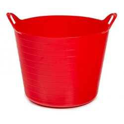 Seau flexible - 26 litres de Red Gorilla - rouge