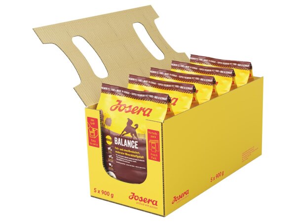 Josera Balance nourriture pour chiens 5x900g