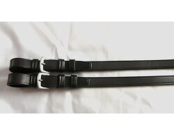 BITLESS BRIDLE Rênes en cuir anglaises brunes