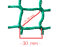 CG HEUNETZE 3.20m x 2.25m x height 1.75m 30mm MW box ball net green single piece