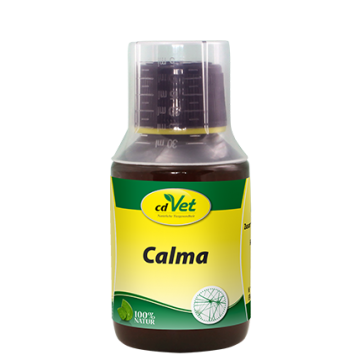 Calma pour rassurer rapidement les chevaux, les chiens et les chats 20ml